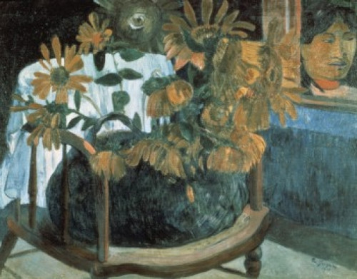 Sunflowers  Gauguin  Paul  1848-1903 French  Hermitage Museum  St Petersburg  Russia Poster Print - Item # VARSAL261236