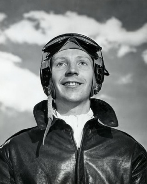 Close-up of male pilot smiling Poster Print - Item # VARSAL25538150