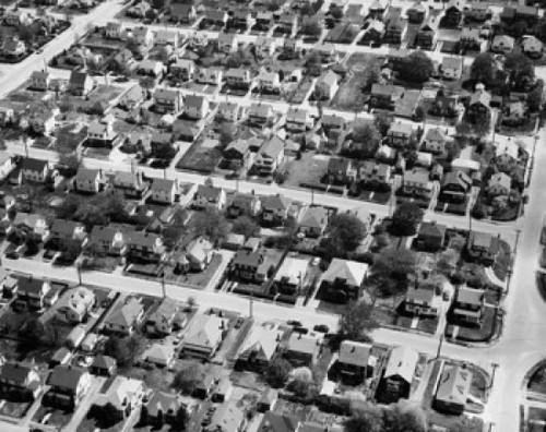 Aerial view of a city  Watertown  Massachusetts  USA Poster Print - Item # VARSAL25532444