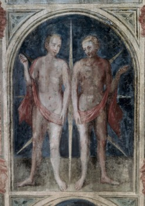 Gemini - Astrology   Artist Unknown  Fresco  Palazzo della Ragione  Padua Poster Print - Item # VARSAL263508