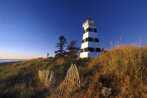 Lighthouse, Cedar Dunes Provincial Park, Prince Edward Island PosterPrint - Item # VARDPI2025072