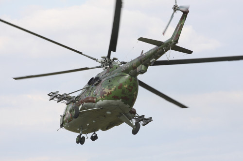 Slovak Air Force Mi-17 Hip in new digital camouflage, Hradec Kralove, Czech Republic Poster Print - Item # VARPSTTZG100143M