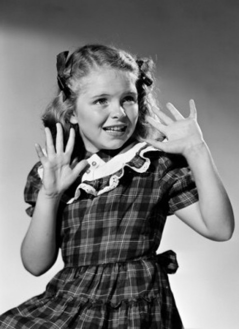 Scared girl Poster Print - Item # VARSAL255418610