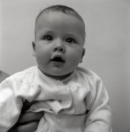 Portrait of baby being hold by parent Poster Print - Item # VARSAL2559470B