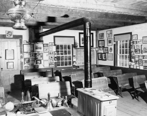 Interior of a classroom  Lockehaven School  Enfield  New Hampshire  USA Poster Print - Item # VARSAL25517661