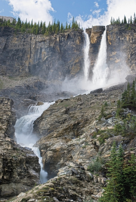 The Twin Falls In Yoho National Park, British Columbia, Canada PosterPrint - Item # VARDPI1864578