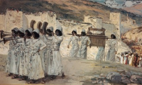 The Seven Trumpets of Jericho  James Tissot Poster Print - Item # VARSAL999150