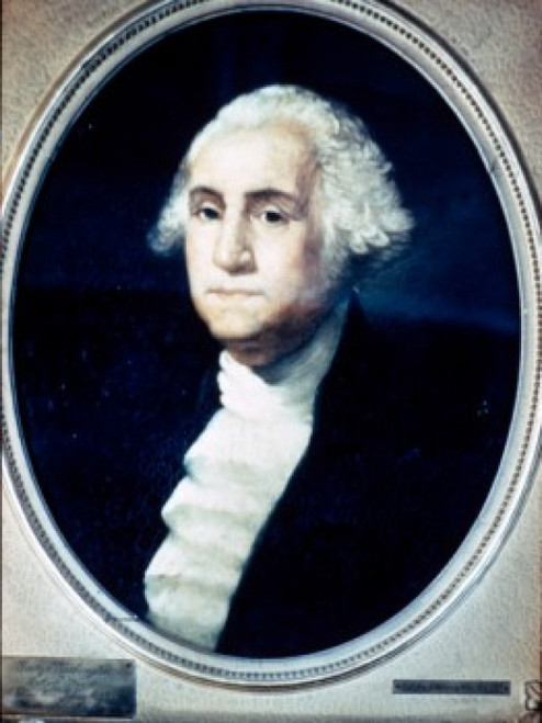 George Washington by Gilbert Stuart  Poster Print - Item # VARSAL3803470130