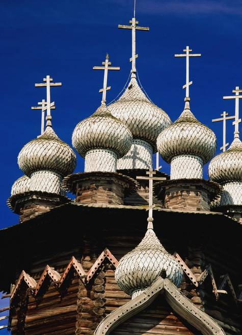 Transfiguration Cathedral On Kizhi Island, Close-Up PosterPrint - Item # VARDPI1890714