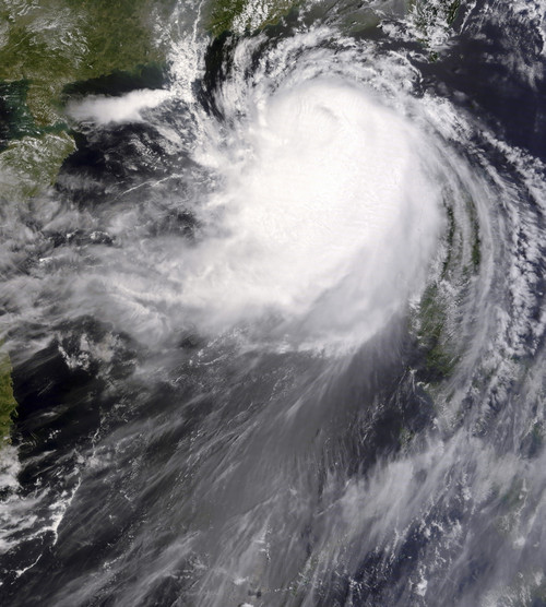 August 21, 2008 - Typhoon Nuri approaching China Poster Print - Item # VARPSTSTK202338S