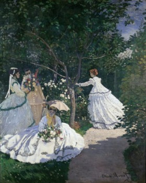 Women in the Garden  1867/  Claude Monet   Oil on Canvas   Musee d'Orsay  Paris Poster Print - Item # VARSAL11582369
