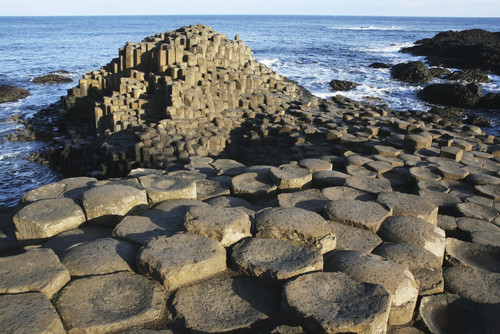 The lunar-like landscape of Giant's Causeway; County Antrim, Ireland PosterPrint - Item # VARDPI2384554