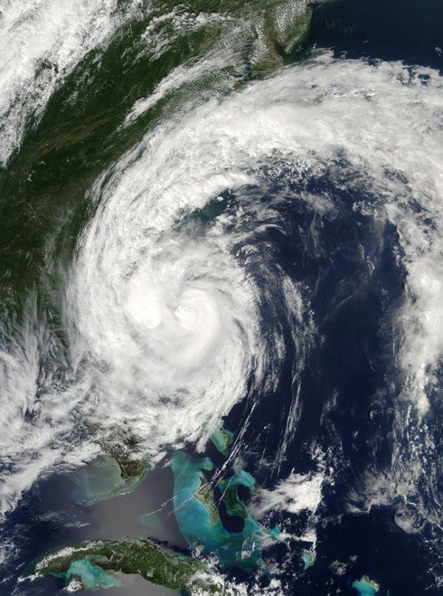 September 5, 2008 - Tropical Storm Hanna over the East Coast Poster Print - Item # VARPSTSTK202352S