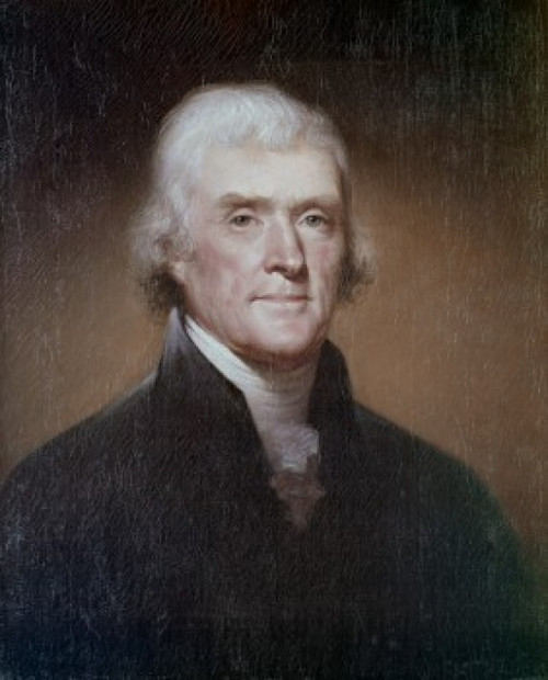 Thomas Jefferson Rembrandt Peale Poster Print - Item # VARSAL260679