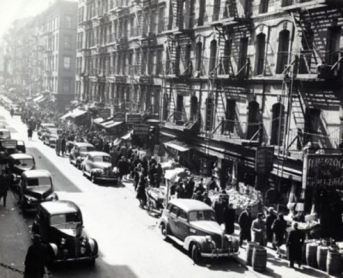 USA  New York State  New York City  Buildings at roadside Poster Print - Item # VARSAL9902070
