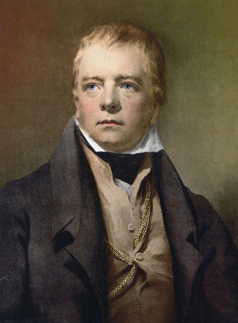 Sir Walter Scott 1771 To 1832. Scottish Novelist, Poet, Historian And Biographer. After A 19Th Century Print. PosterPrint - Item # VARDPI1872936