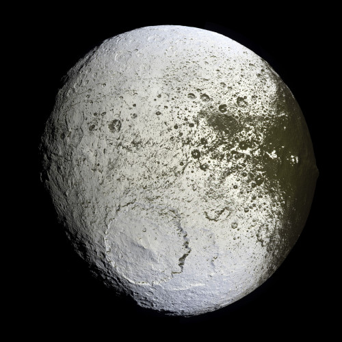 Saturn's moon Iapetus Poster Print - Item # VARPSTSTK202289S