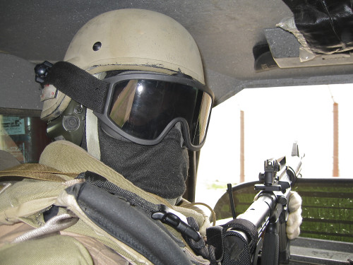 Private Security Contractor on a mission in Baghdad, Iraq Poster Print - Item # VARPSTTMO100016M