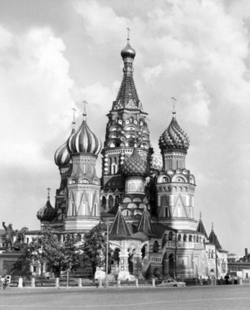 St. Basil's Cathedral   Moscow  Russia Poster Print