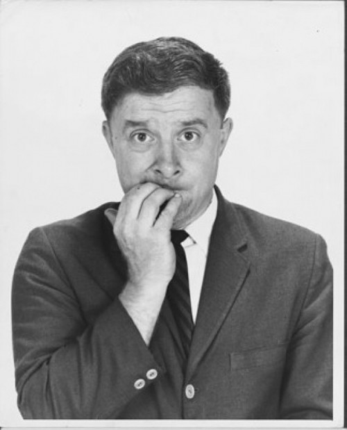Close-up of a businessman biting his nails in apprehension Poster Print - Item # VARSAL25512163