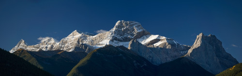 Low angle view of mountains, Mount Lougheed, Kananaskis Country, Alberta, Canada Poster Print - Item # VARPPI166930