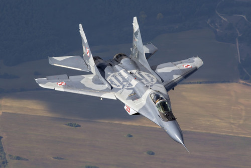 A Polish Air Force MiG-29 aircraft Poster Print - Item # VARPSTDFC100103M