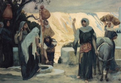 The Women at the Well  James Tissot Poster Print - Item # VARSAL999205