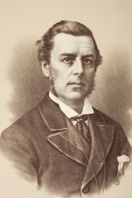 Joseph Chamberlain 1836 To 1914. Influential British Businessman, Politician, And Statesman. From Gladstone And His Contemporaries, Published Circa 1890. PosterPrint - Item # VARDPI1903912