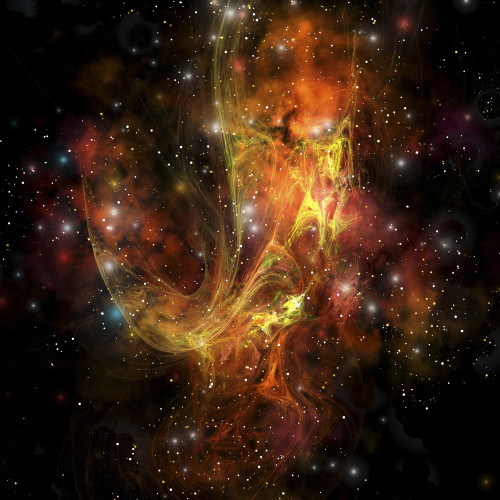 A colorful nebula and stars in the cosmos Poster Print - Item # VARPSTCFR100108S