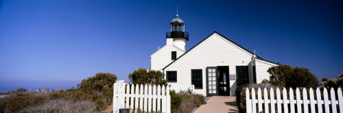View of a lighthouse, Point Loma Lighthouse, Point Loma, San Diego, California, USA Poster Print - Item # VARPPI158396