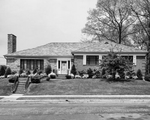 Facade of a house Poster Print - Item # VARSAL25529159