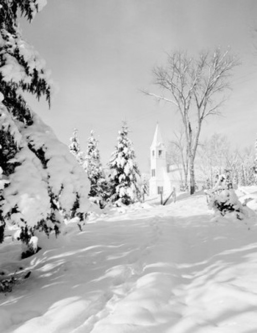USA  New Hampshire  Jefferson  Winter landscape Poster Print - Item # VARSAL255420553