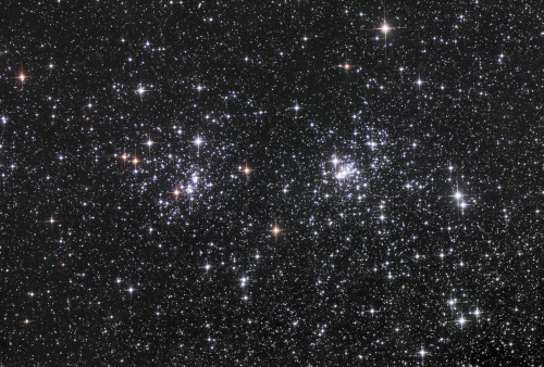 The Double Cluster, NGC 884 and NGC 869, as seen in the constellation of Perseus Poster Print - Item # VARPSTGEN100004S
