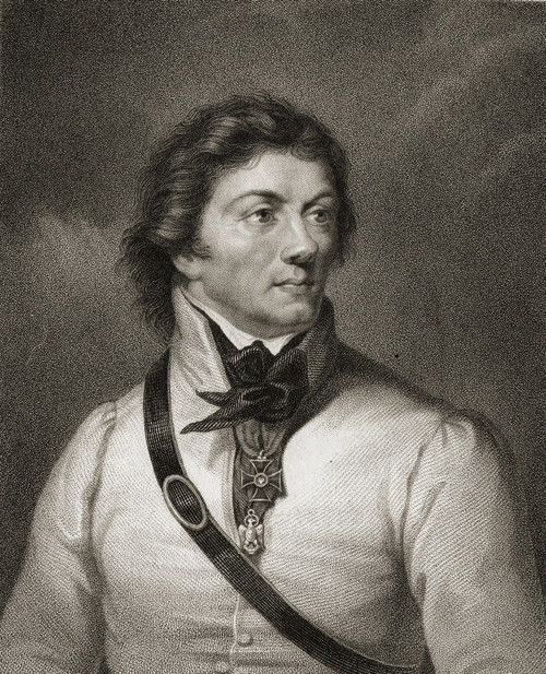 Tadeusz Or Thaddeus Kosciuszko 1746-1817. Polish Army Officer And Statesman From The Book _Gallery Of Portraits? Published London 1833. PosterPrint - Item # VARDPI1858854