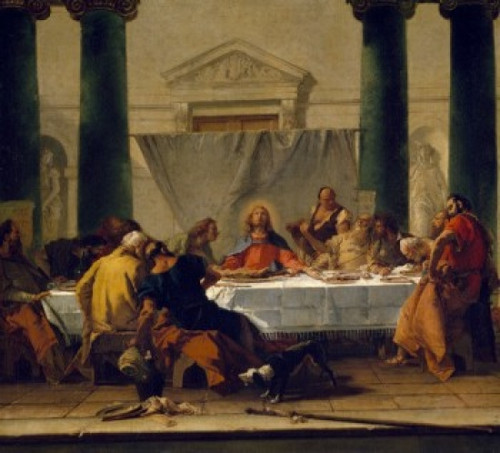 The Last Supper by Giovanni Battista Tiepolo   18th Century     France   Paris   Musee du Louvre Poster Print - Item # VARSAL11582073