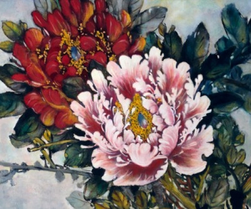 Flower  Chinese Art Poster Print - Item # VARSAL900141195