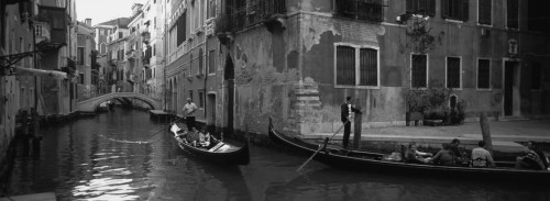 Tourists in a gondola, Venice, Italy Poster Print - Item # VARPPI172739