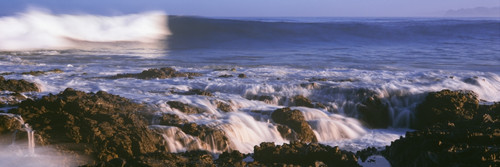 Waves breaking on the beach, Playa Los Cerritos, Cerritos, Baja California Sur, Mexico Poster Print - Item # VARPPI168335