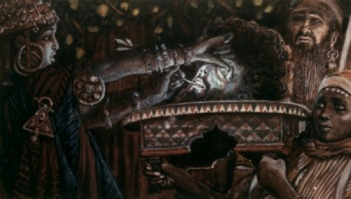 Head of John the Baptist on a Charger  James Tissot Poster Print - Item # VARSAL9999132