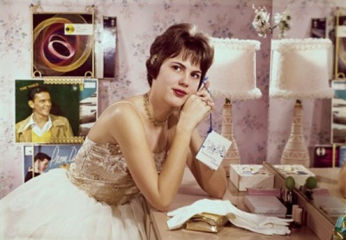 Close-up of a teenage girl getting dressed Poster Print - Item # VARSAL3033332025