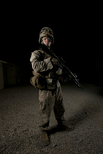Portrait of a U.S. Marine in Northern Afghanistan Poster Print - Item # VARPSTTMO100333M Portrait of a U.S. Marine in Northern Afghanistan Poster Print - Item # VARPSTTMO100333M