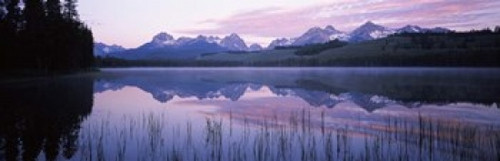 Little Redfish Lake  Sawtooth National Recreation Area  Custer County  Idaho Poster Print by Panoramic Images (37 x 12) - Item # PPI113022