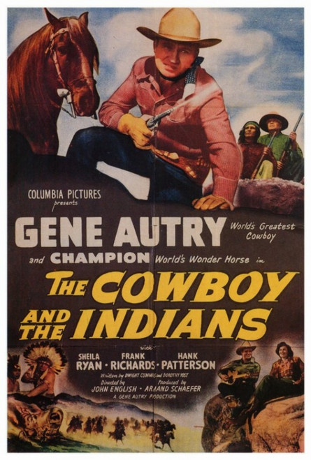 The Cowboy and the Indians Movie Poster Print (27 x 40) - Item # MOVAF2337