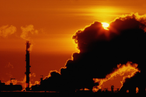 Oil Refinery PosterPrint