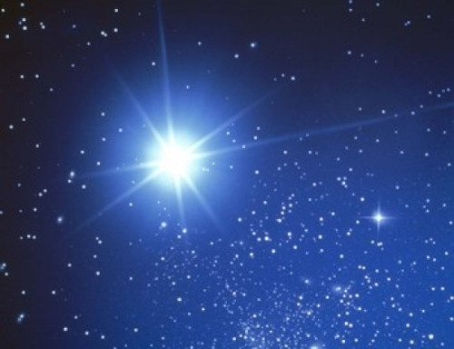 Space with starburst Poster Print by Panoramic Images (36 x 28) - Item # PPI125145