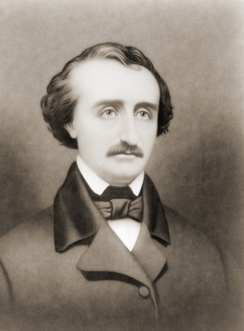 Edgar Allan Poe, 1809 To 1849. American Writer. After A 19Th Century Print. PosterPrint - Item # VARDPI1872932
