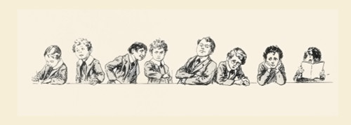 19Th Century Schoolboys And Their Teacher. From The Strand Magazine, Published 1896 PosterPrint - Item # VARDPI2334205
