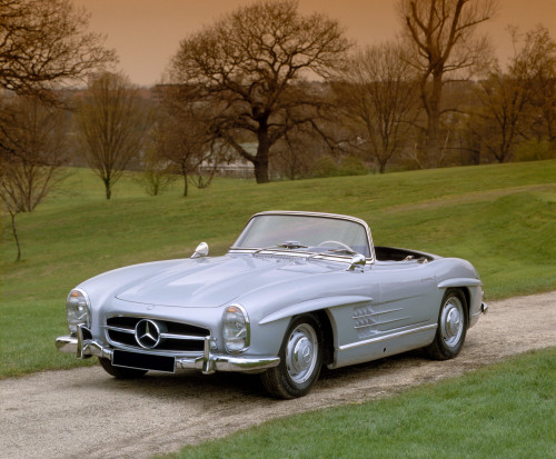 1957 Mercedes Benz 300SL 3.0 litre roadster. Country of origin Germany. Poster Print - Item # VARPPI170452