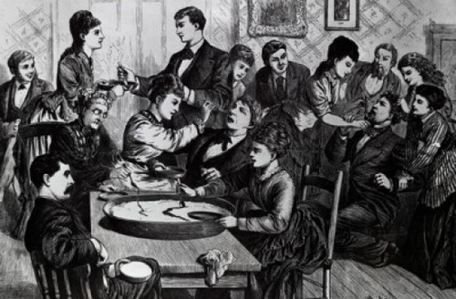 Sugar Party In Vermont  Artist Unknown Poster Print - Item # VARSAL995103324
