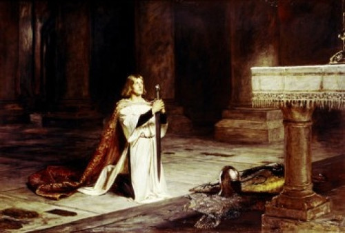 The Vigil  John Pettie  Oil on canvas  Tate Gallery  London Poster Print - Item # VARSAL900103469 The Vigil  John Pettie  Oil on canvas  Tate Gallery  London Poster Print - Item # VARSAL900103469